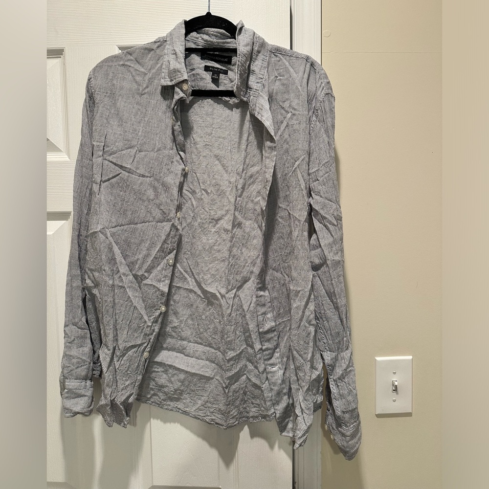 Banana republic slim fit button down